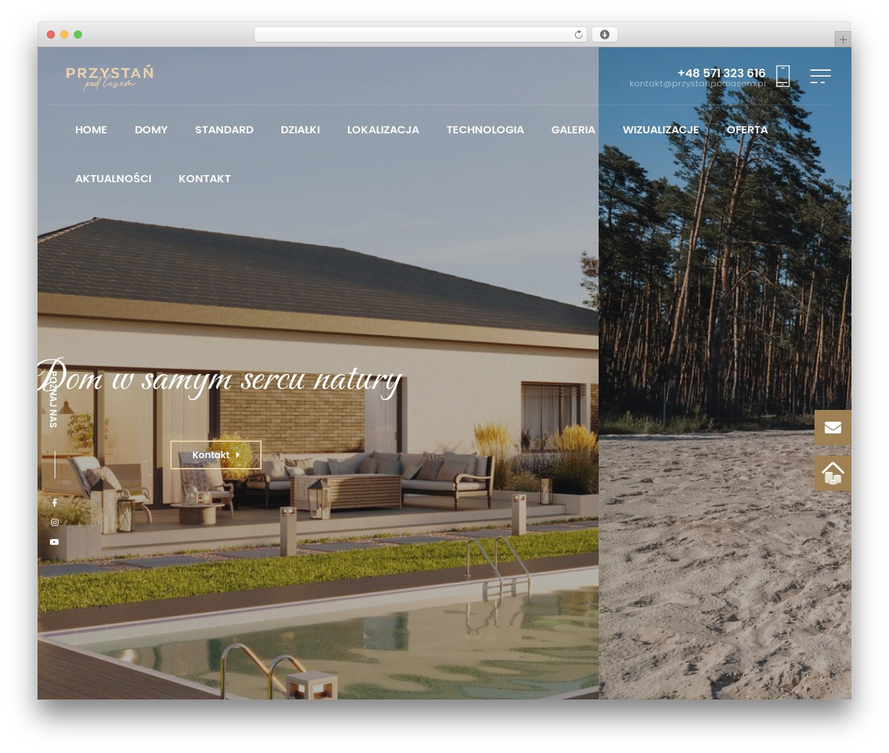 Hompark WordPress theme - przystanpodlasem.pl