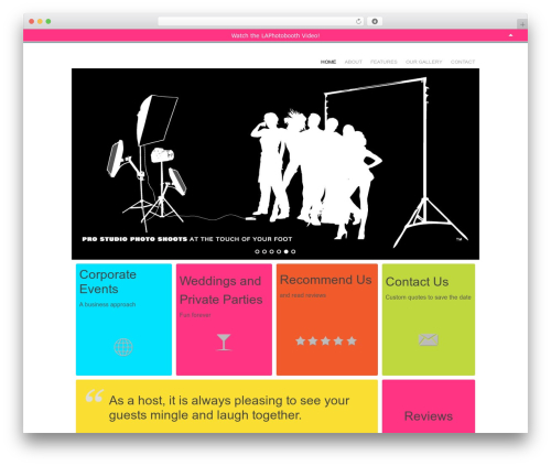 Foobar WordPress plugin - laphotobooth.net