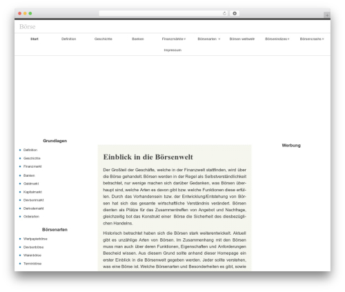 raindrops WordPress theme - boerse-wissen.de raindrops WordPress theme - boerse-wissen.de