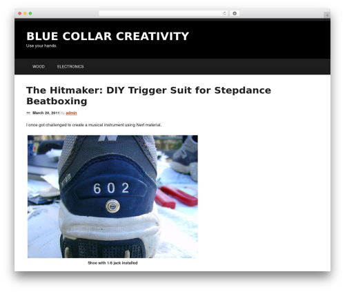 Theme WordPress BreakPoint - bluecollarcreativity.com