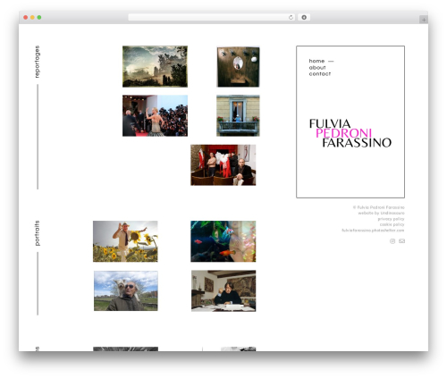 Viceversa WordPress theme - fulviafarassino.com