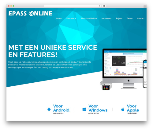 WordPress theme Appai - online-ledenadministratie.nl