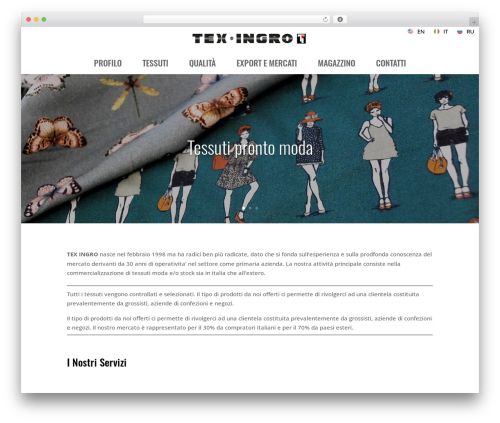 WordPress theme Divi - texingro.it