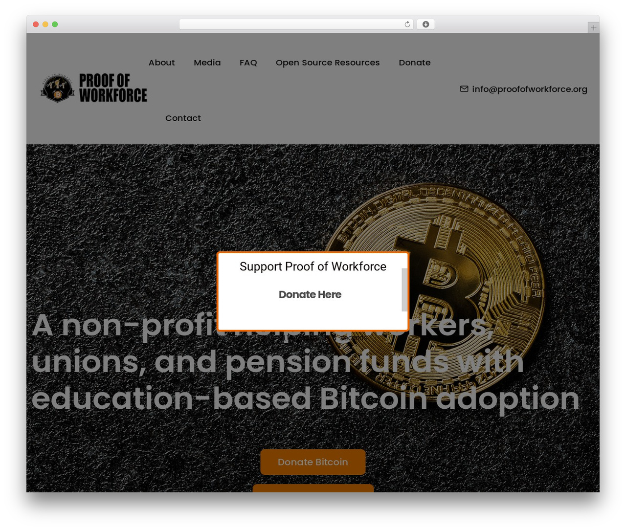 WordPress theme Prosper - proofofworkforce.org