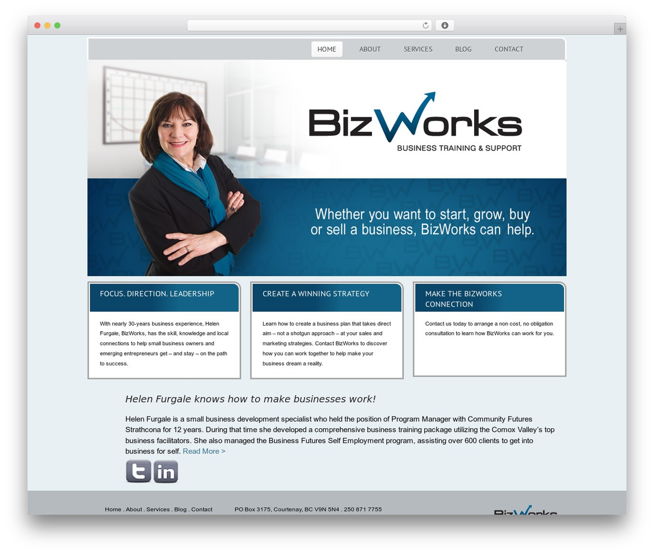 WordPress theme Simplicity - bizworks.ca