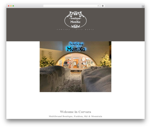 WordPress theme theme1792 - boutiquemonika.com