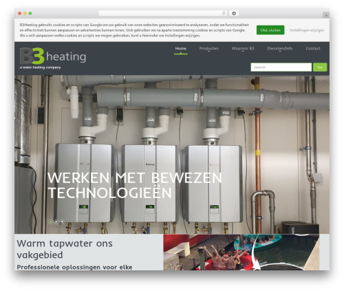 WP theme cherry - b3heating.nl
