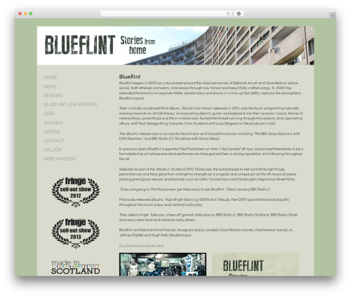Audio player WordPress plugin - blueflint.org.uk