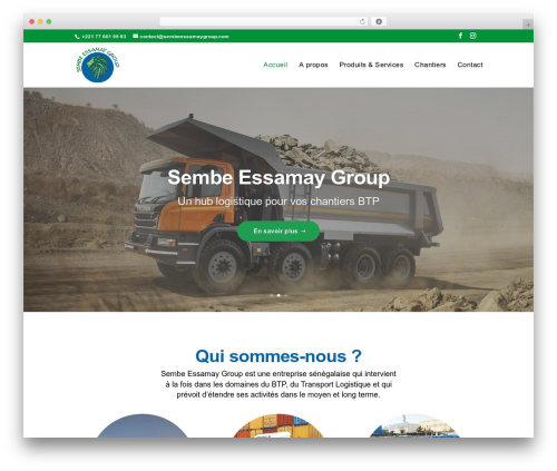 Divi theme WordPress - sembeessamaygroup.com
