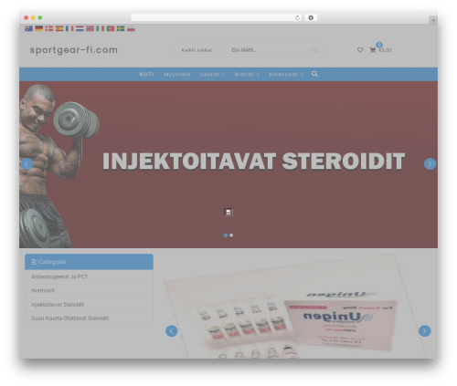 eCommerce Star WordPress store theme - sportgear-fi.com eCommerce Star WordPress store theme - sportgear-fi.com