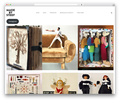 Mountain WordPress theme - madebysteef.com