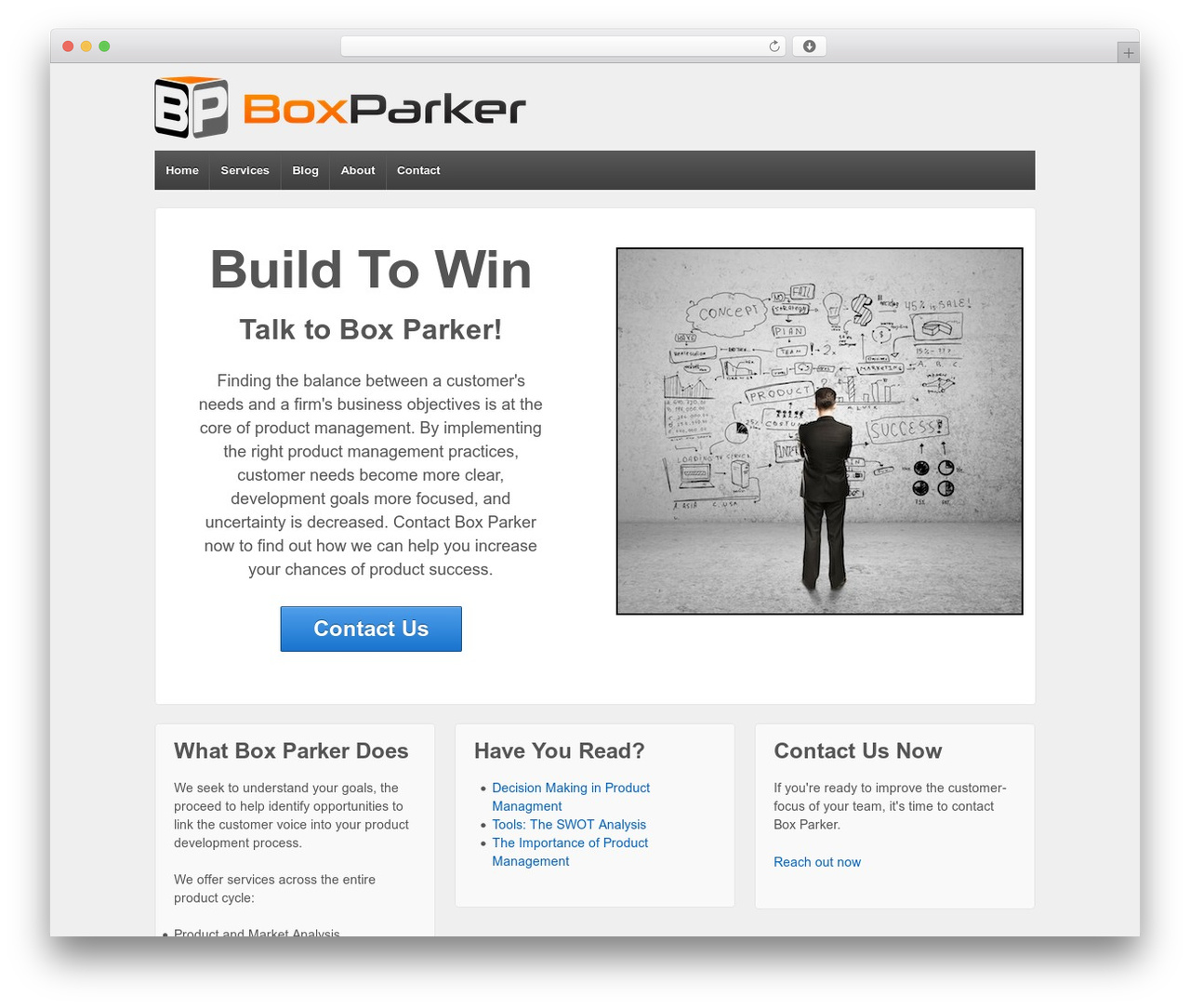 Responsive theme WordPress free - boxparker.com Responsive theme WordPress free - boxparker.com