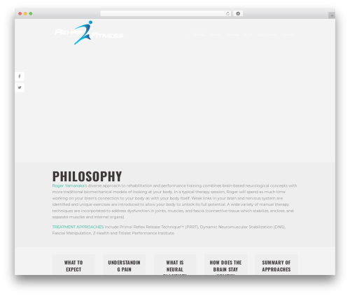 RunCrew WordPress theme design - rehab2fitness.com