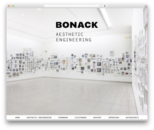 SCRN theme WordPress - bonack.de