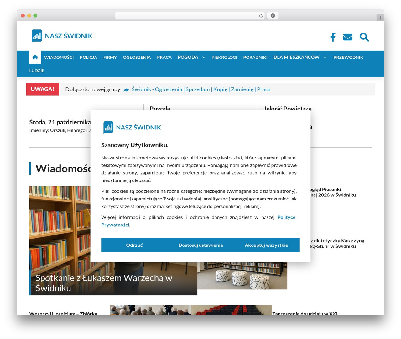 Theme WordPress Generatepress Child - naszswidnik.pl Theme WordPress Generatepress Child - naszswidnik.pl