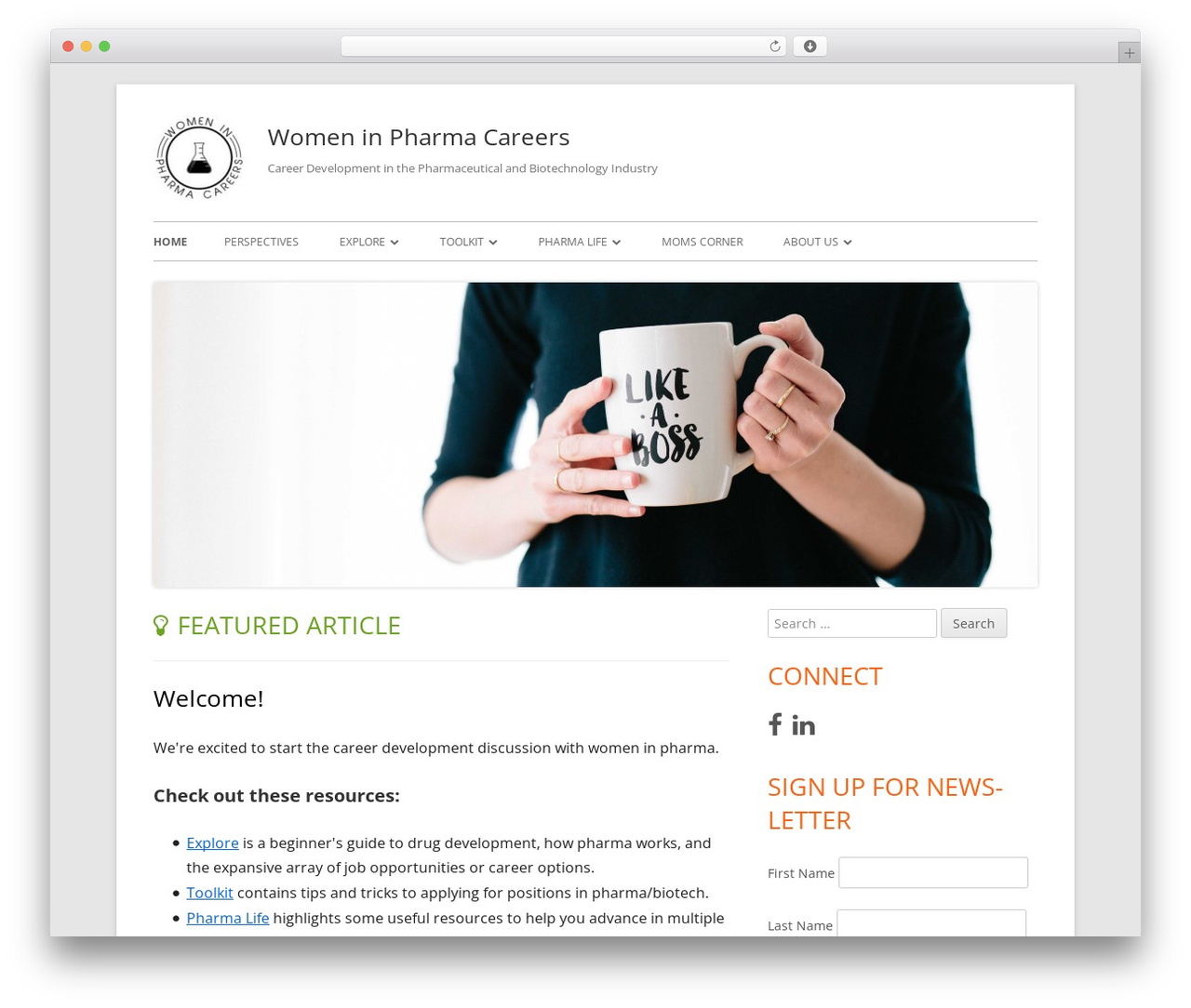 Tiny Framework WordPress theme - womeninpharmacareers.com Tiny Framework WordPress theme - womeninpharmacareers.com