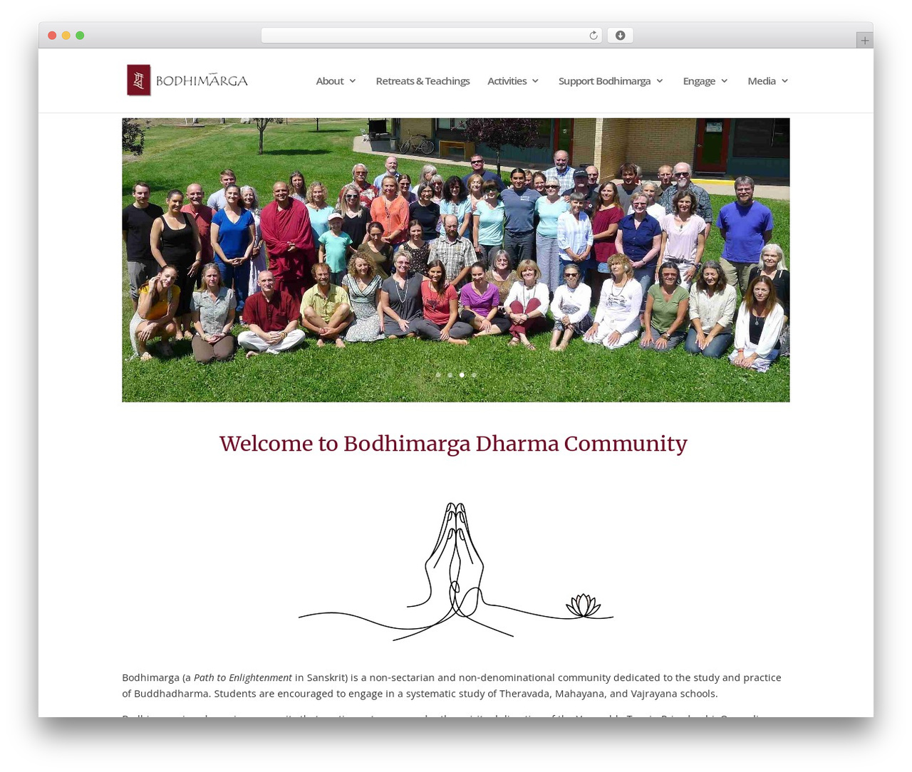WordPress theme Divi - bodhimarga.org WordPress theme Divi - bodhimarga.org