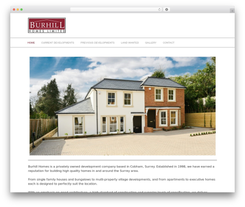 WordPress theme kdp - burhillhomes.com