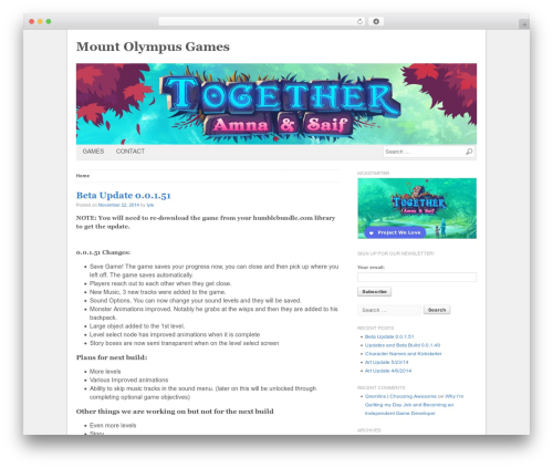 WP theme Basically - blog.mountolymp.us