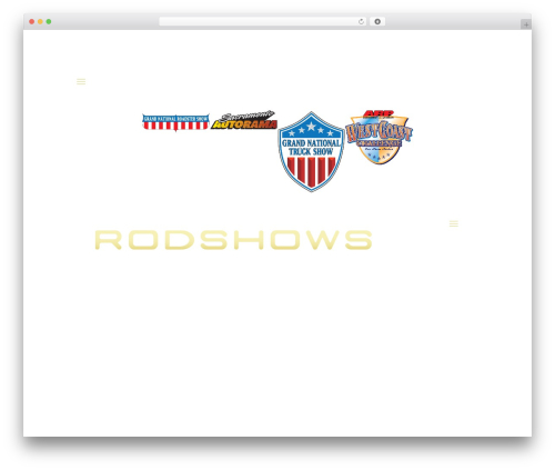 Divi WordPress theme - rodshows.com