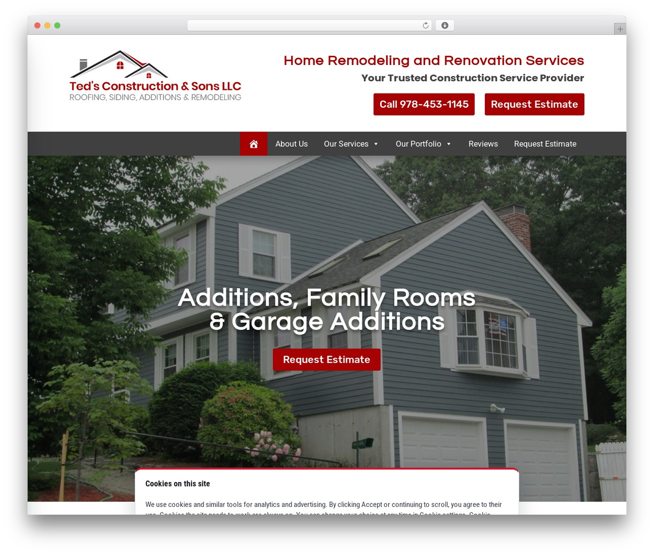 Ted's Construction WordPress theme - tedsconstructionandson.com Ted's Construction WordPress theme - tedsconstructionandson.com