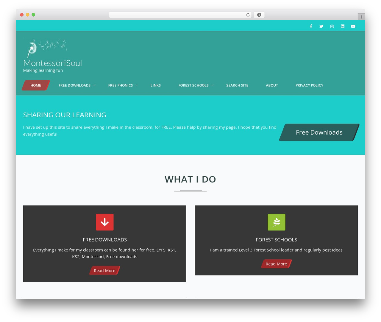 Frontech WordPress theme - montessorisoul.com Frontech WordPress theme - montessorisoul.com