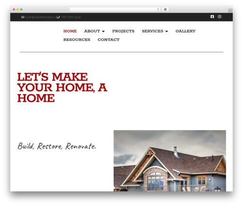 Hello Elementor free WordPress theme - urbanescapes.ca