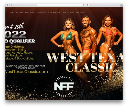 imevent WordPress theme - westtexasclassic.com