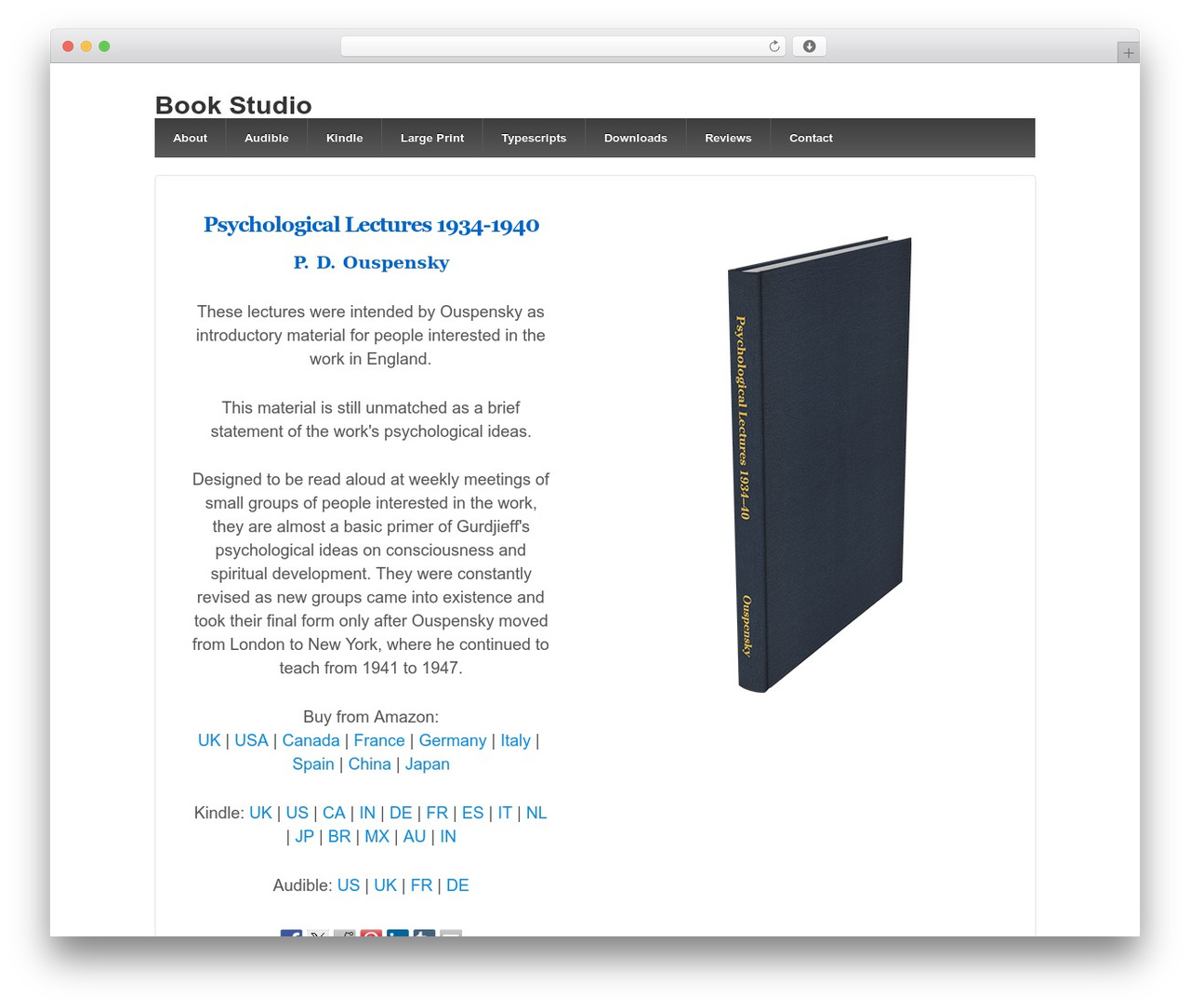 Responsive Pro premium WordPress theme - bookstudio.co.uk