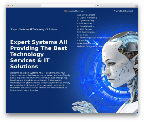 Technoxit WordPress theme - expertonline-us.com