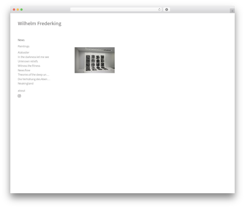 Theme WordPress PicoStrap5 Child Base - wilhelmfrederking.com