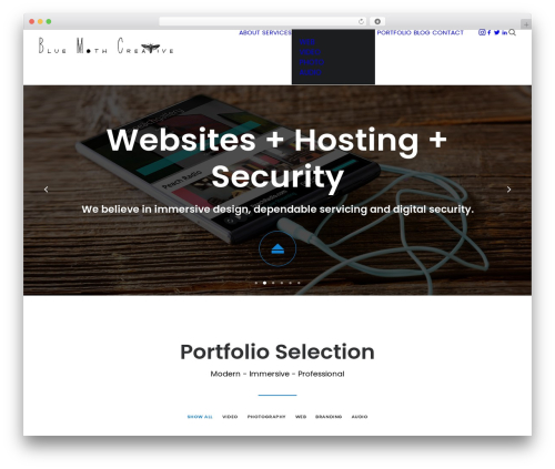 Vcparticlesbackground WordPress plugin - bluemoth.com