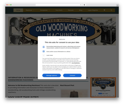 Affiliatex pro WordPress plugin - old-woodworking-machines.com