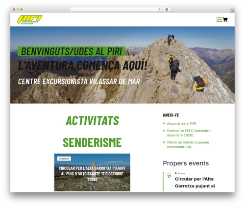 WordPress theme Genium - piri.cat