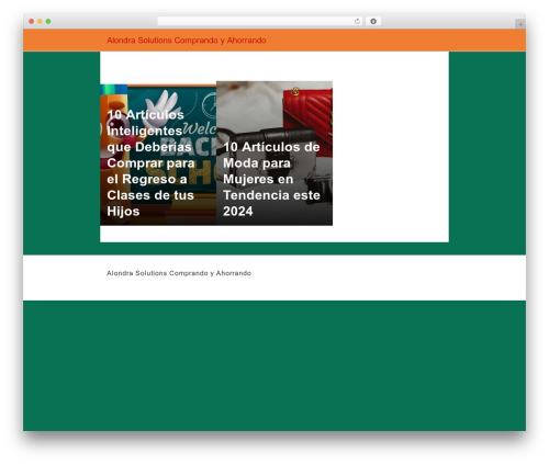 WordPress theme Hostinger Affiliate theme - alondrasolutions.net