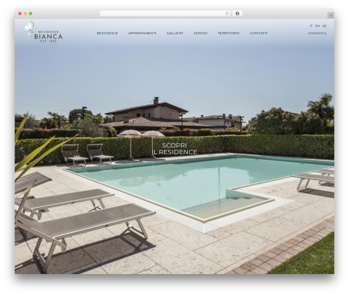 Mcw_fullpage WordPress plugin - residence-bianca.it