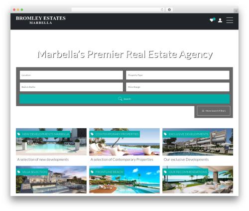 WordPress website theme PicoStrap5 Child Base - bromleyestatesmarbella.com