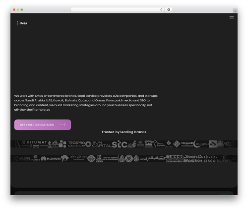 Animated floating chat button WordPress plugin - steps-ksa.com