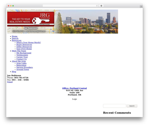 Eagentc WordPress plugin - blog.thejanrobinsongroup.com