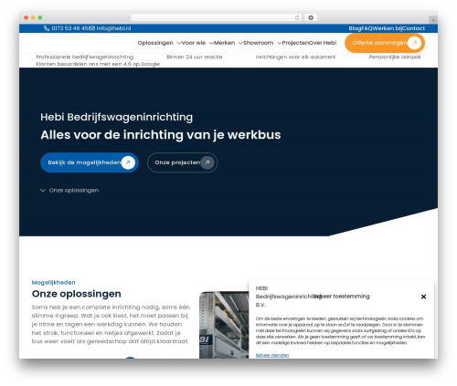 BootScore WordPress theme - hebi.nl