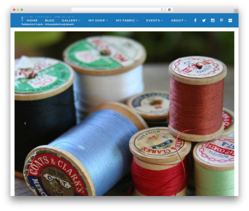 Borderland WordPress page theme - bluenickelstudios.com