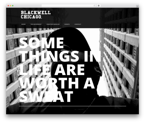 Kula theme WordPress - blackwellchicago.com