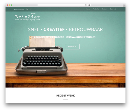 Optimizer PRO WordPress website theme - brieziet.nl