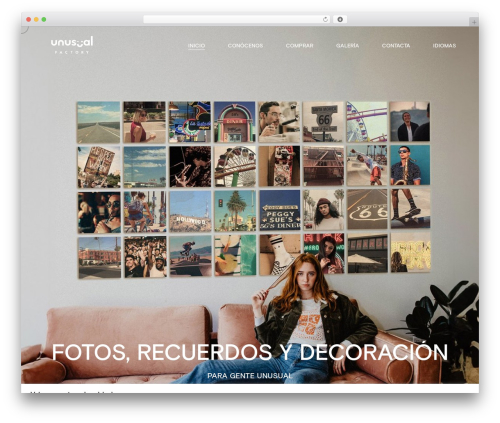 Serano WordPress theme - unusualfactory.com