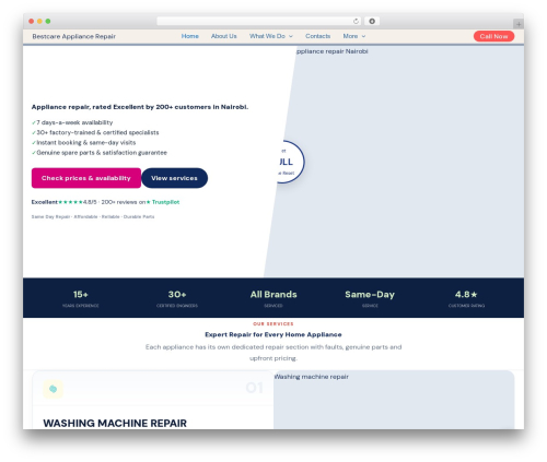 Theme WordPress Astra - bestcareappliancerepair.co.ke