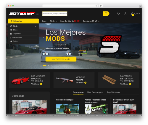 Theme WordPress Electro - soysamp.com