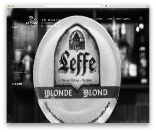 Theme WordPress Matrix - birreriadongiovanni.it