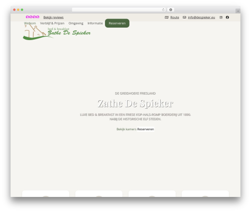 Total theme WordPress - bedandbreakfastfriesland.eu