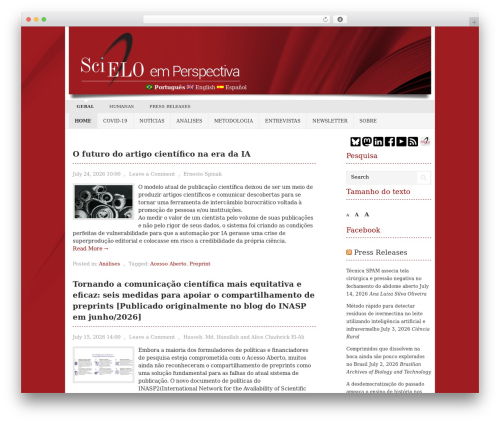 Vortex WordPress theme - blog.scielo.org Vortex WordPress theme - blog.scielo.org