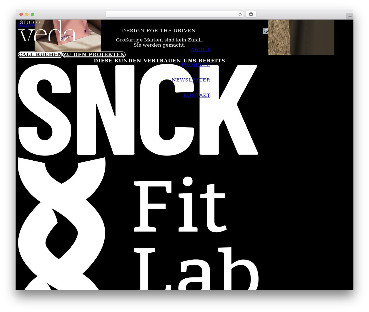 WordPress theme Bricks - studio-veda.de